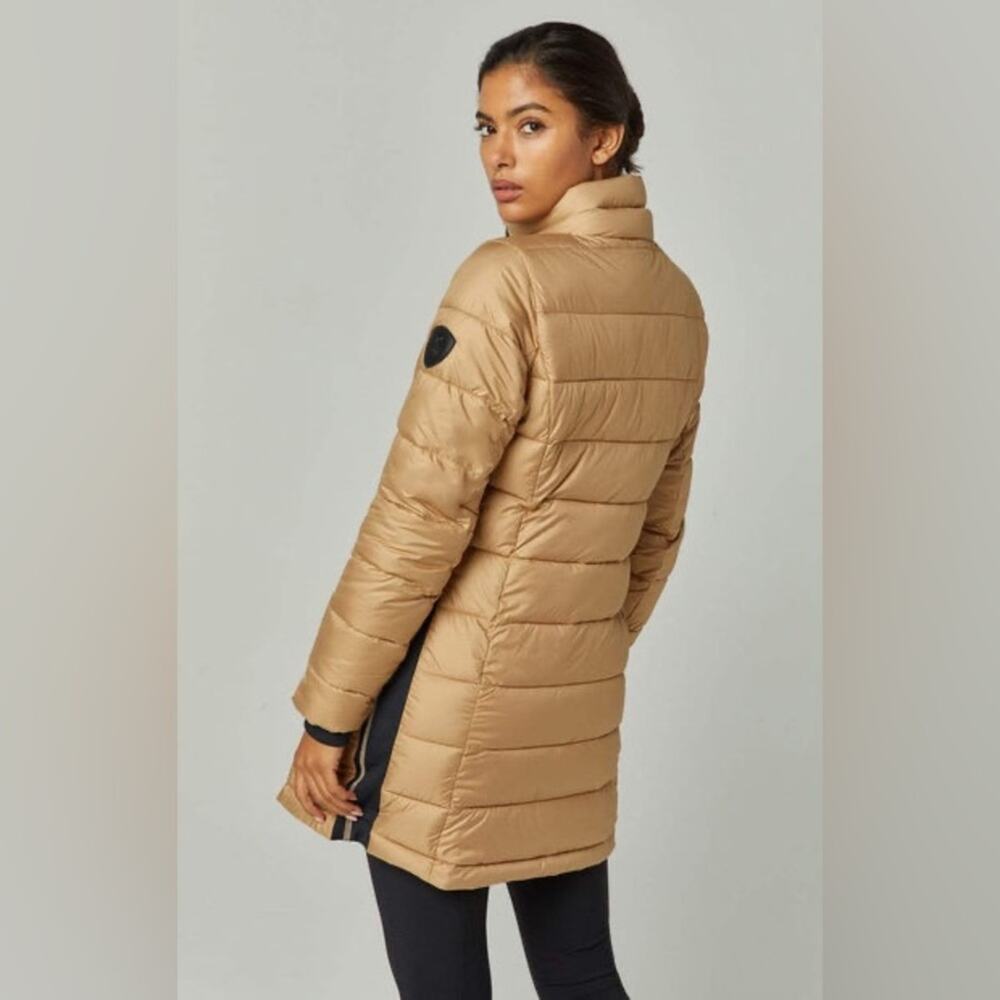Alp N Rock Dua Eco Down Puffer Coat Latte Tan Ski Jacket NWT S